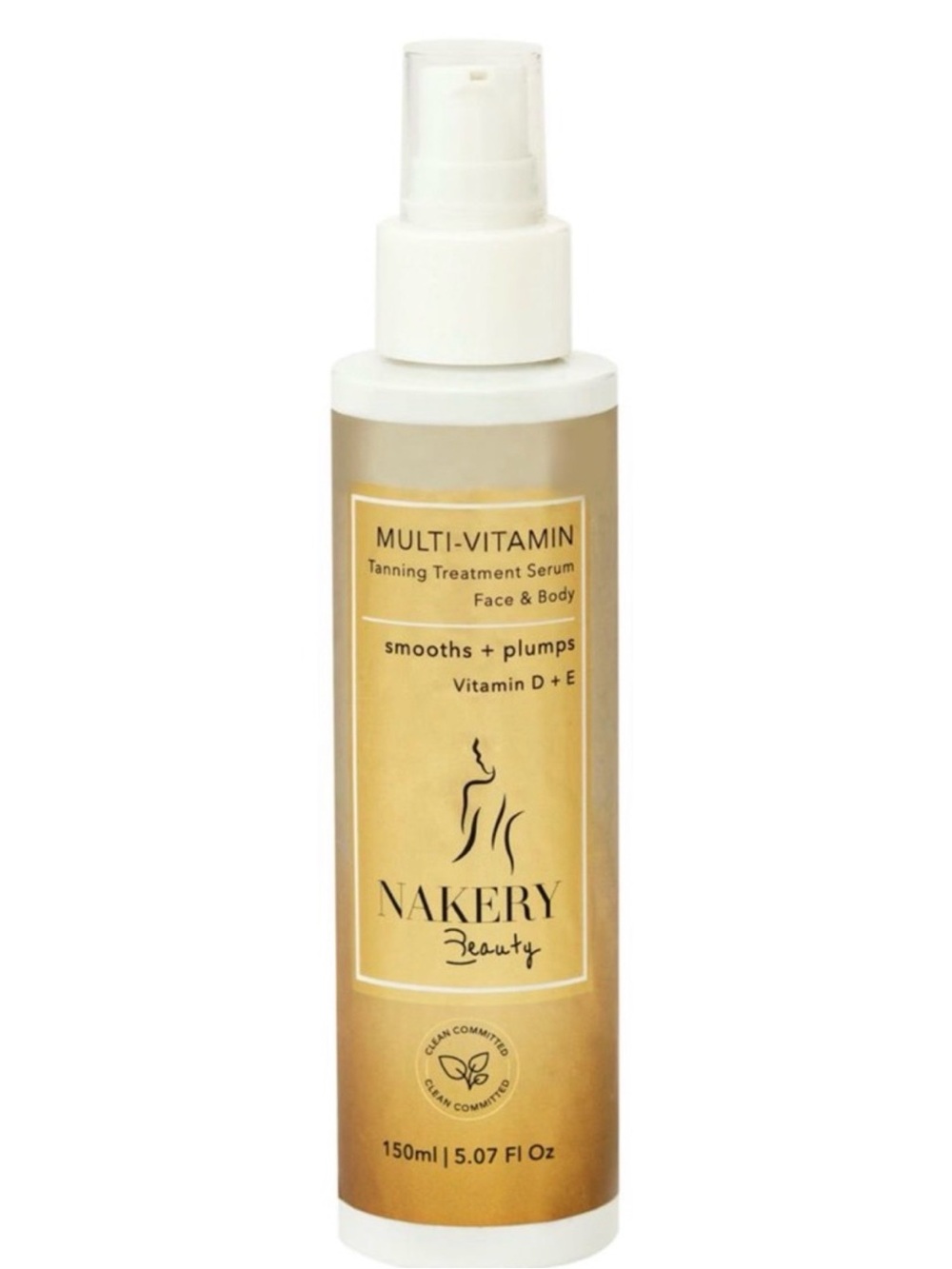 Nakery Beauty Multi-Vitamin self Tanning spray 5.07 fl oz